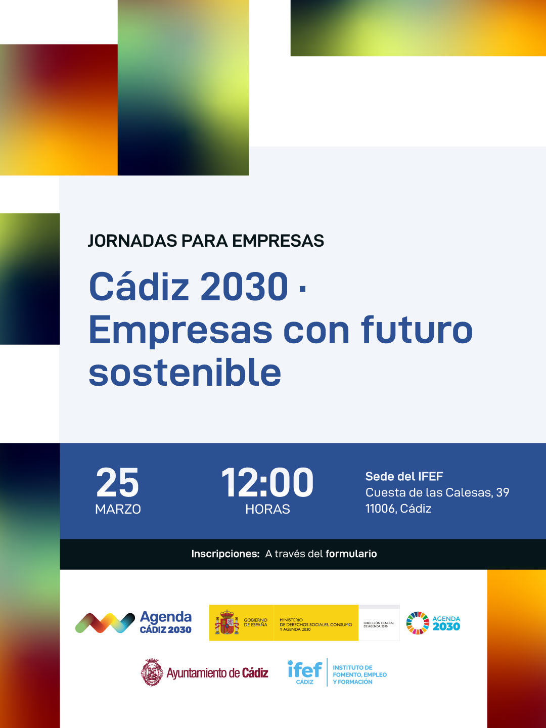Read more about the article Jornada “Cádiz 2030 · Empresas con futuro sostenible”: una oportunidad para impulsar la innovación empresarial